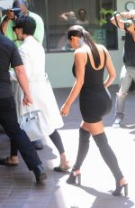 KIM and KOURTNEY KARDASHIAN Leaves Epione, 08/10/2016