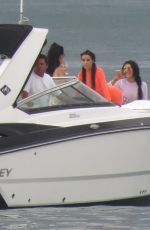 KIM KARDASHIAN and JASMINE SANDERS at a Beach in Mexico 08/18/2016
