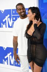 KIM KARDASHIAN at 2016 MTV Video Music Awards in New York 08/28/2016