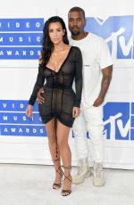KIM KARDASHIAN at 2016 MTV Video Music Awards in New York 08/28/2016