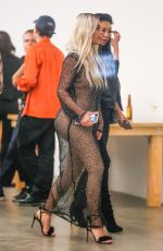 KIM KARDASHIAN at Famous by Kanye West Exhibit in Los Angeles 08/26/2016