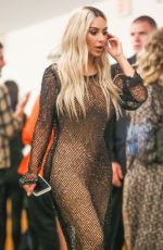 KIM KARDASHIAN at Famous by Kanye West Exhibit in Los Angeles 08/26/2016