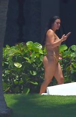 KIM KARDASHIAN in Bikini in Vacation in Punta Mita 08/20/2016