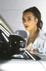 KIM KARDASHIAN Leaves a Studio in Burbank 08/08/2016