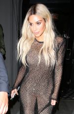 KIM KARDASHIAN Leaves Craig