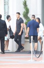 KIM KARDASHIAN Out and About in Beverly Hills 08/21/2016