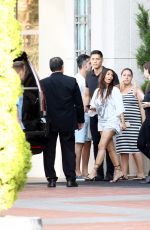 KIM KARDASHIAN Out and About in Beverly Hills 08/21/2016