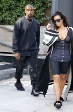 KIM KARDASHIAN Out and About in New York 08/30/2016