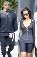 KIM KARDASHIAN Out and About in New York 08/30/2016