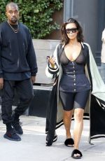 KIM KARDASHIAN Out and About in New York 08/30/2016