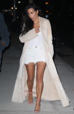 KIM KARDASHIAN Out for dinner in New York 08/29/2016