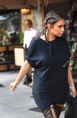 KIM KARDASHIAN Out for Lunch in Beverly Hills 08/04/2016