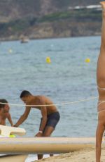 KIMBERLEY GARNER in Bikini on a Beach in St. Tropez 08/04/2016