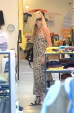 KIMBERLY STEWART Shopping in West Hollywood 08/29/2016