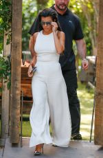 KOURTNEY KARDASHIAN at Villa Restaurant in Woodland Hills 08/05/2016