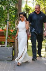 KOURTNEY KARDASHIAN at Villa Restaurant in Woodland Hills 08/05/2016
