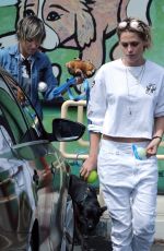 KRISTEN STEWART and ALICIA CARGILE Leaves a Pet Store in Los Feliz 08/27/2016