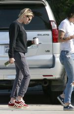 KRISTEN STEWART and ALICIA CARGILE Out for Coffee in Los Feliz 08/20/2016