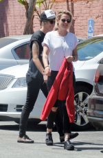 KRISTEN STEWART and ALICIA CARGILE Out in Los Angeles 08/11/2016