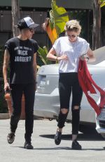 KRISTEN STEWART and ALICIA CARGILE Out in Los Angeles 08/11/2016