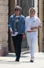 KRISTEN STEWART and ALICIA CARGILE Out in Los Angeles 08/27/2016