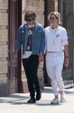 KRISTEN STEWART and ALICIA CARGILE Out in Los Angeles 08/27/2016