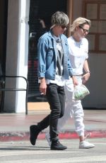 KRISTEN STEWART and ALICIA CARGILE Out in Los Angeles 08/27/2016
