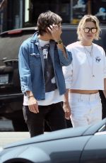 KRISTEN STEWART and ALICIA CARGILE Out in Los Angeles 08/27/2016