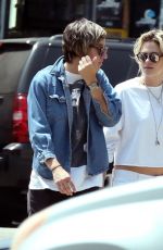 KRISTEN STEWART and ALICIA CARGILE Out in Los Angeles 08/27/2016