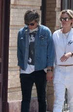 KRISTEN STEWART and ALICIA CARGILE Out in Los Angeles 08/27/2016