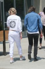 KRISTEN STEWART and ALICIA CARGILE Out in Los Angeles 08/27/2016