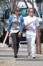 KRISTEN STEWART and ALICIA CARGILE Out in Los Angeles 08/27/2016