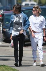 KRISTEN STEWART and ALICIA CARGILE Out in Los Angeles 08/27/2016