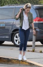 KRISTEN STEWART and ST VINCENT Out and About in West Hollywood 08/30/2016