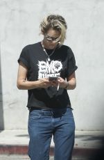 KRISTEN STEWART at Gracias Madre Restaurant in West Hollywood 08/22/2016