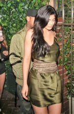KYLIE JENNER at a Restaurant in Beverly Hills 08/01/2016