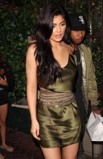 KYLIE JENNER at a Restaurant in Beverly Hills 08/01/2016