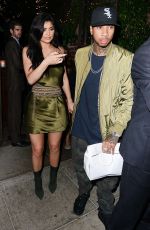 KYLIE JENNER at a Restaurant in Beverly Hills 08/01/2016