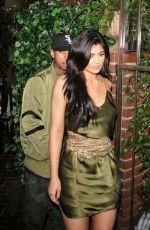 KYLIE JENNER at Il Cielo Restaurant in Los Angeles 08/01/2016