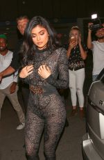 KYLIE JENNER at Nice Guy in West Hollywood 07/31/2016