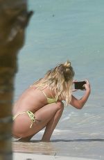 KYLIE JENNER in Bikini on the Beach in Turks and Caicos 08/13/2016