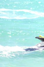 KYLIE JENNER in Swimsuit at a Beach in Turks and Caicos 08/15/2016