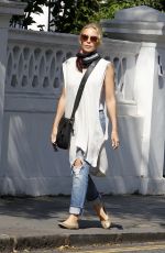 KYLIE MINOGUE Out and About in London 08/17/2016
