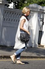 KYLIE MINOGUE Out and About in London 08/17/2016