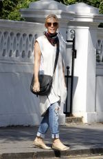 KYLIE MINOGUE Out and About in London 08/17/2016