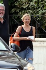 KYLIE MINOGUE Out in West London 08/27/2016