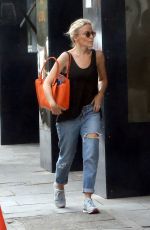 KYLIE MINOGUE Out in West London 08/27/2016