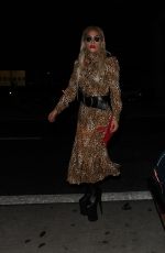 LADY GAGA Arrives at El Rey Theatre for Father John Misty