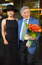 LADY GAGA Out and About in New York 08/03/2016