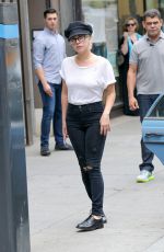 LADY GAGA Out and About in New York 08/05/2016